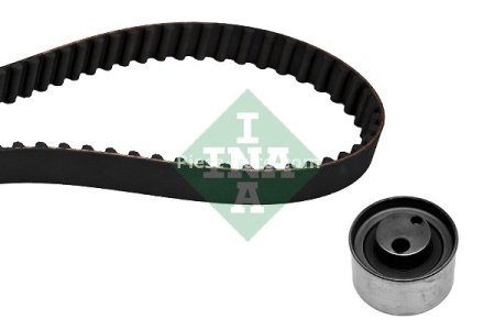 Kit distribuție INA (curea + role) pentru: AUDI A3; SEAT LEON, TOLEDO II; SKODA OCTAVIA I; SUZUKI BALENO, CARRY, JIMNY, SWIFT II, WAGON R+; VW BORA I 1.3/1.9D 07.95-