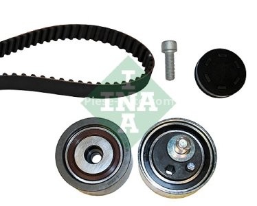 Kit distribuție INA (curea + role) pentru: AUDI A4 B5, A4 B6, A4 B7, A6 C5, A8 D2, ALLROAD C5; SKODA SUPERB I; VW PASSAT B5, PASSAT B5.5 2.5D 01.97-03.08 3