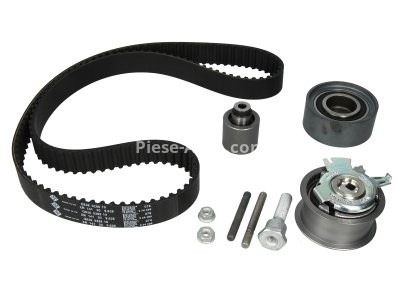 Kit distribuție INA (curea + role) pentru: AUDI A3, A4 B7; SEAT ALTEA, ALTEA XL, LEON, TOLEDO III; SKODA OCTAVIA II, SUPERB II; VW GOLF PLUS V, GOLF V, JETTA III, PASSAT B6 2.0D 02.03-