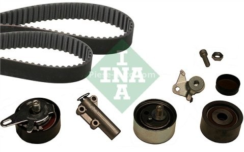 Kit distribuție INA (curea + role) pentru: AUDI A4 B5, A4 B6, A4 B7, A6 C5, A8 D2, ALLROAD C5; SKODA SUPERB I; VW PASSAT B5, PASSAT B5.5 2.5D 01.97-03.08 3