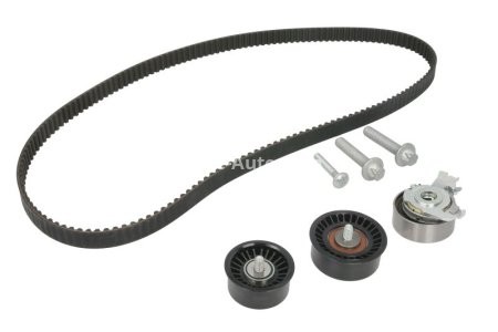 Kit distribuție INA (curea + role) pentru: CHEVROLET ASTRA, CHEVY, LACETTI, NUBIRA, VIVA; OPEL ASTRA G, ASTRA G CLASSIC, ASTRA G/KOMBI, ASTRA H, ASTRA H GTC, COMBO TOUR 1.4-1.8 02.98-