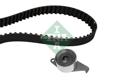 Kit distribuție INA (curea + role) pentru: DAIHATSU CUORE V, CUORE VI, MOVE, SIRION, TREVIS, YRV; TOYOTA DUET 1.0 04.98-