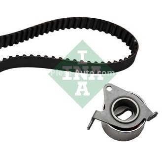 Kit distribuție INA (curea + role) pentru: DAIHATSU CHARADE III, CHARADE IV, HIJET, TERIOS 1.3 06.88-10.05