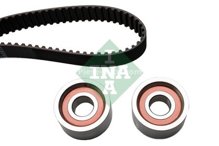 Kit distribuție INA (curea + role) pentru: IVECO DAILY II, DAILY III; FIAT DUCATO; OPEL MOVANO A; RENAULT MASTER II, MASTER PRO 2.8D 02.95-04.10 3