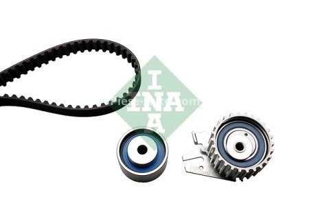 Kit distribuție INA (curea + role) pentru: FIAT BRAVO I, COUPE, MAREA; LANCIA KAPPA, LYBRA 2.0 10.94-10.05 3