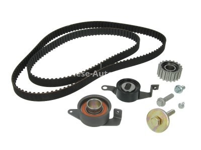 Kit distribuție INA (curea + role) pentru: FORD ESCORT VI, ESCORT VI/KOMBI, FIESTA III, FIESTA IV, FIESTA/HATCHBACK, FIESTA/MINIVAN, MONDEO I; MAZDA 121 III 1.8D 03.89-04.03
