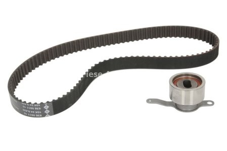 Kit distribuție INA (curea + role) pentru: HONDA ACCORD VI, CIVIC V, CIVIC VI, CRX III, HR-V; ROVER 400 II 1.6 10.91-
