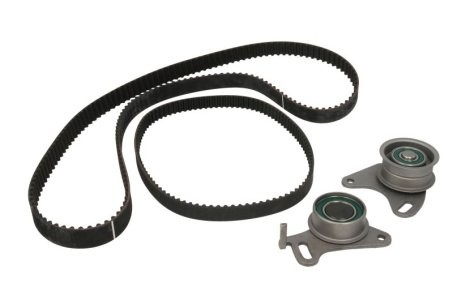 Kit distribuție INA (curea + role) pentru: HYUNDAI GALLOPER I, GALLOPER II, GRACE, H-1, H-1 / STAREX, H100, PORTER, TERRACAN; KIA K2500, PREGIO; MITSUBISHI L 300 / DELICA II 2.5D/2.6D 11.86-