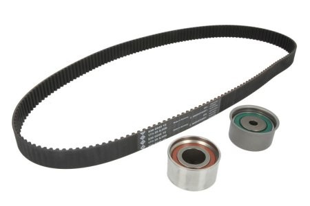 Kit distribuție INA (curea + role) pentru: HYUNDAI SONATA IV, TRAJET, TRAJET/MINIVAN; KIA MAGENTIS I 2.0 06.98-07.08