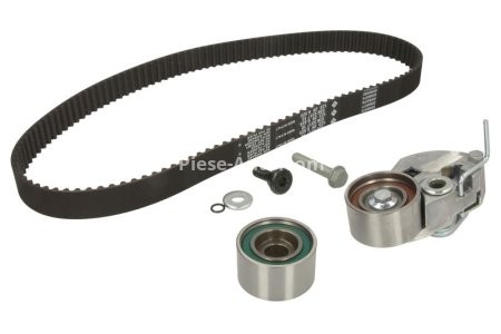 Kit distribuție INA (curea + role) pentru: HYUNDAI ACCENT II, ACCENT III, ELANTRA III, GETZ, GRANDEUR, HIGHWAY, I30, MATRIX, SANTA FÉ I, SANTA FÉ II, SONATA V, TRAJET 1.5D-2.2D 03.01-