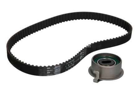 Kit distribuție INA (curea + role) pentru: HYUNDAI ATOS, GETZ, I10 I; KIA PICANTO I 1.0/1.1/1.1LPG 02.98-12.13