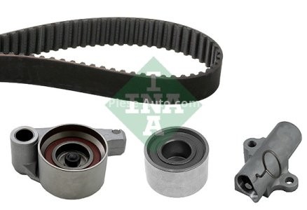 Kit distribuție INA (curea + role) pentru: LEXUS ES, RX; TOYOTA CAMRY, HARRIER, HIGHLANDER, HIGHLANDER / KLUGER, SIENNA 3.0/3.3/3.3H 10.96-09.13 1
