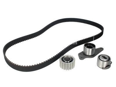 Kit distribuție INA (curea + role) pentru: VOLVO S40 I, V40; MITSUBISHI CARISMA; RENAULT MEGANE I, MEGANE I CLASSIC, MEGANE SCENIC, SCENIC I; SUZUKI SAMURAI 1.9D 07.95-12.04