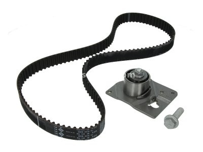 Kit distribuție INA (curea + role) pentru: VOLVO S40 I, V40; MITSUBISHI CARISMA, SPACE STAR; NISSAN INTERSTAR, PRIMASTAR; OPEL MOVANO A, VIVARO A; RENAULT ESPACE IV, LAGUNA I 1.9D 09.99-