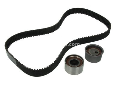 Kit distribuție INA (curea + role) pentru: VOLVO S40 I, V40; MITSUBISHI CARISMA, PAJERO PININ I, SPACE STAR 1.8 07.95-06.06