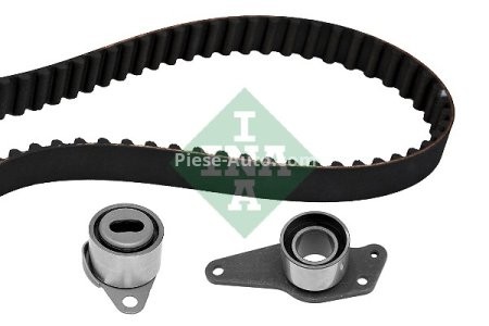 Kit distribuție INA (curea + role) pentru: VOLVO V40; OPEL ARENA; RENAULT MEGANE I, MEGANE I CLASSIC, MEGANE SCENIC, SCENIC I, TRAFIC 1.9D 07.95-08.03 3