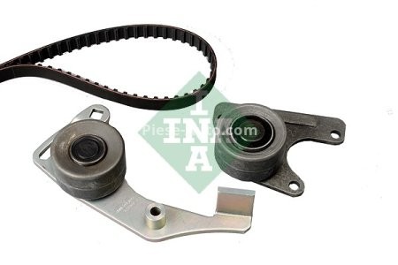 Kit distribuție INA (curea + role) pentru: CITROEN BX, C15, C15/MINIVAN, C25, VISA, XANTIA, ZX; FSO POLONEZ, POLONEZ III; LADA NIVA; PEUGEOT 205 I, 205 II 1.7D/1.8D/1.9D 10.82-04.03 3
