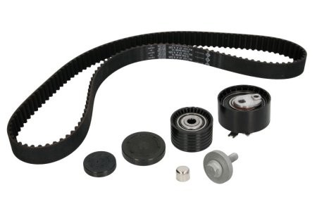 Kit distribuție INA (curea + role) pentru: RENAULT CLIO III, FLUENCE, GRAND SCENIC II, GRAND SCENIC III, LAGUNA II, LAGUNA III, MEGANE, MEGANE II, MEGANE III 1.6/1.6ALK/1.6LPG 11.02-