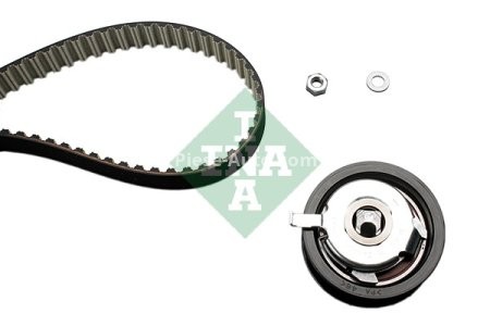 Kit distribuție INA (curea + role) pentru: SEAT AROSA; SKODA FELICIA I, FELICIA II; VW CADDY II, LUPO I, POLO, POLO III 1.7D/1.9D 10.94-07.05 3