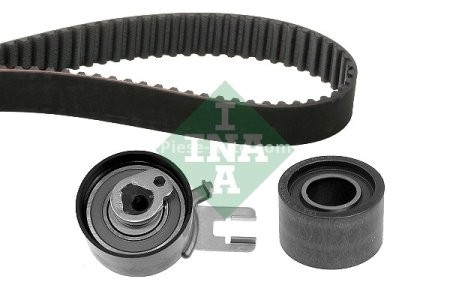 Kit distribuție INA (curea + role) pentru: VOLVO S80 I, XC90 I 2.9/3.0/3.2 05.98-12.10 3