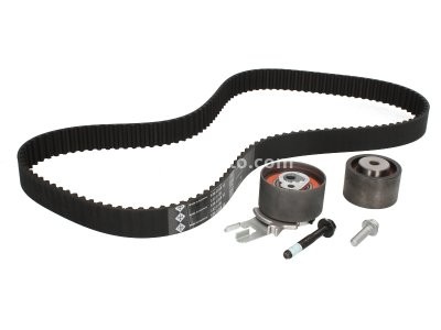 Kit distribuție INA (curea + role) pentru: VOLVO C30, C70 II, S40 II, S60 I, S60 II, S80 I, S80 II, V40, V50, V60 I, V70 II, V70 III, XC60 I, XC70 I, XC70 II 2.0D/2.4D/2.4DH 01.01-07.18
