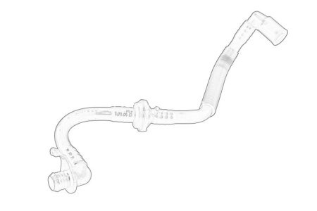 Furtun vacuum  ,pentru: AUDI A3; SEAT ALTEA, ALTEA XL, LEON, TOLEDO III; SKODA OCTAVIA II; VW GOLF PLUS V, GOLF V, JETTA III, TOURAN 2.0D 02.03-