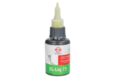 Silicon de etansare,ELRING capacitate: 0,05l, interval de temperatura: -55/180°C, galben/verde, butelie, (EN) does not contain solvent, (EN) hardened