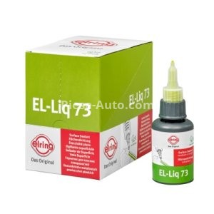 Silicon de etansare,ELRING capacitate: 0,05l, interval de temperatura: -55/180°C, galben/verde, butelie, (EN) does not contain solvent, (EN) hardened