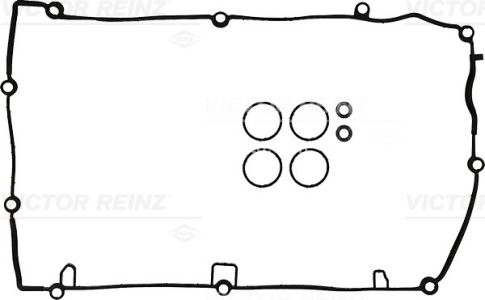 Set garnitura capac culbutori VICTOR REINZ  pentru: BMW 1 (F20), 1 (F21), 3 (F30, F80), 3 (F31); MINI (R56), (R57), (R58), (R59), CLUBMAN (R55), COUNTRYMAN (R60), PACEMAN (R61); PEUGEOT RCZ 1.6 10.07-