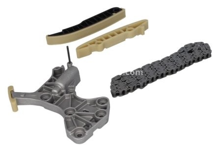 Kit lanț distribuție SWAG (lanț + elemente) pentru: AUDI A3, Q3, TT; VW BEETLE, GOLF V, JETTA III, JETTA IV, NEW BEETLE, PASSAT B7 2.0/2.0D/2.5 07.05-