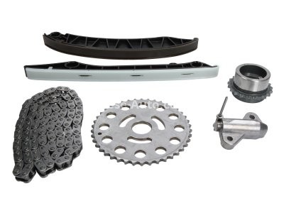 Kit lanț distribuție SWAG (lanț + pinioane) pentru: AUDI A4 B6; NISSAN NV400; OPEL MOVANO B; RENAULT MASTER III 2.0/2.3D 07.02-