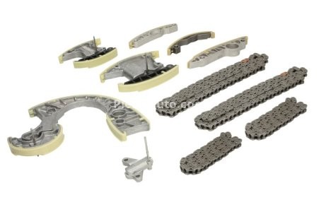 Kit lanț distribuție SWAG (lanț + elemente) pentru: AUDI A4 B7, A6 ALLROAD C6, A6 C6, A8 D3, Q7; VW TOUAREG 2.7D/3.0D 08.03-08.11