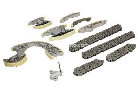 Kit lanț distribuție SWAG (lanț + elemente) pentru: AUDI A4 B7, A6 ALLROAD C6, A6 C6, A8 D3, Q7; VW PHAETON, TOUAREG 2.7D/3.0D/4.0D 05.03-08.11