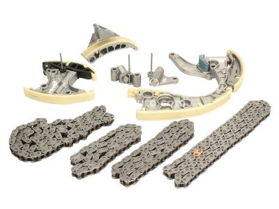 Kit lanț distribuție SWAG (lanț + elemente) pentru: AUDI A4 ALLROAD B8, A4 B8, A5, A6 ALLROAD C6, A6 C6, Q5, Q7; VW PHAETON, TOUAREG 2.7D/3.0D 05.04-03.18