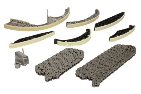 Kit lanț distribuție SWAG (lanț + elemente) pentru: AUDI A4 ALLROAD B8, A4 B8, A5, A6 ALLROAD C7, A6 C7, A7, A8 D4, Q5, Q7; PORSCHE CAYENNE; VW TOUAREG 3.0D 11.07-