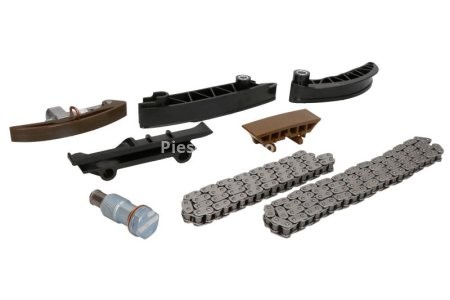 Kit lanț distribuție SWAG (lanț + elemente) pentru: AUDI Q7; SKODA SUPERB II; VW CC B7, EOS, PASSAT B6, TOUAREG 3.2/3.6 10.05-03.18