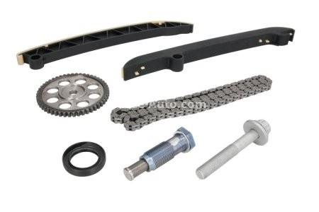 Kit lanț distribuție SWAG (lanț + pinioane) pentru: AUDI A1, A3; SEAT ALTEA, ALTEA XL, IBIZA IV, IBIZA IV SC, IBIZA IV ST, LEON; SKODA FABIA II, OCTAVIA II, ROOMSTER, ROOMSTER PRAKTIK, YETI 1.2/1.9D/2.0D 02.03-