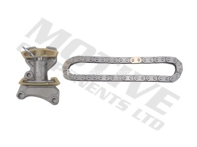 Kit lanț distribuție MOTIVE (lanț + elmente) pentru: AUDI A1, A3, A4 B6, A4 B7, A6 C6, TT; SEAT ALTEA, ALTEA XL, EXEO, EXEO ST, LEON, TOLEDO III; SKODA OCTAVIA II; VW EOS, GOLF PLUS V, GOLF V 2.0/2.0D 07.02-11.17