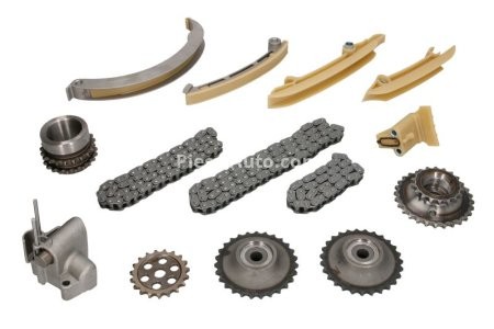 Kit lanț distribuție HEPU (lanț + elmente) BMW 3 (E46), 5 (E39), 7 (E38), X5 (E53); LAND ROVER RANGE ROVER III; OPEL OMEGA B 2.5D/3.0D 08.98-08.12