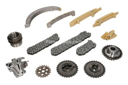 Kit lanț distribuție HEPU (lanț + elmente) BMW 3 (E46), 5 (E39), 7 (E38), X5 (E53); LAND ROVER RANGE ROVER III; OPEL OMEGA B 2.5D/3.0D 08.98-08.12