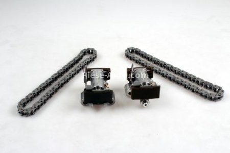 Kit lanț distribuție HEPU (lanț + elmente) pentru: BMW 5 (E39), 7 (E38), X5 (E53); LAND ROVER RANGE ROVER III 3.5/4.4/4.6 02.96-10.06