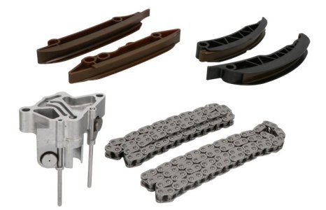 Kit lanț distribuție SWAG (lanț + elemente) pentru: BMW 1 (E87), 3 (E46), 3 (E90), 3 (E91), 3 (E92), 3 (E93), 5 (E60), 5 (E61), 6 (E63), 6 (E64), 7 (E65, E66, E67), X3 (E83), X5 (E53) 2.0D/2.5D/3.0D 09.01-12.13