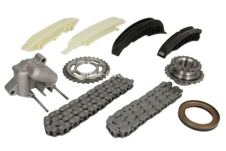 Kit lanț distribuție MOTIVE (lanț + pinioane) pentru: BMW 3 (E90), 3 (E91), 3 (E92), 3 (E93), 3 (F30, F80), 3 (F31), 3 GRAN TURISMO (F34), 4 (F32, F82), 4 (F33, F83), 4 GRAN COUPE (F36), 5 (E60), 5 (E61) 3.0D 09.02-
