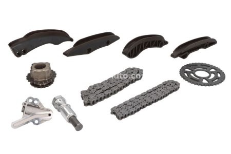 Kit lanț distribuție MOTIVE (lanț + pinioane) pentru: BMW 1 (E81), 1 (E82), 1 (E87), 1 (E88), 1 (F20), 1 (F21), 2 (F22, F87), 3 (E90), 3 (E91), 3 (E92), 3 (E93), 3 (F30, F80), 3 (F31) 1.6D/2.0D 06.04-