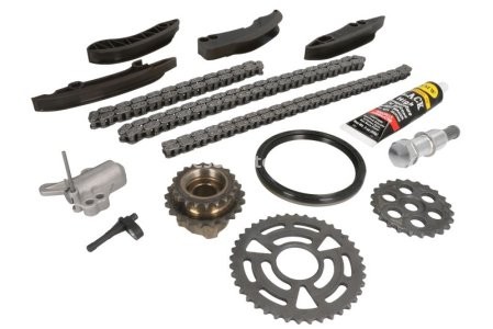 Kit lanț distribuție MOTIVE (lanț + pinioane) pentru: BMW 1 (F20), 1 (F21), 1 (F40), 2 (F45), 2 GRAN COUPE (F44), 2 GRAN TOURER (F46), X1 (F48), X2 (F39); MINI (F55), (F56), (F57), CLUBMAN (F54) 1.5D/1.6D 10.13-