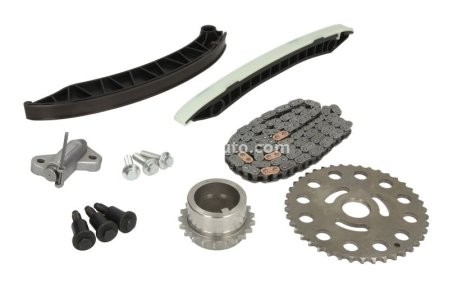 Kit lanț distribuție MOTIVE (lanț + pinioane) pentru: CHEVROLET ORLANDO; NISSAN PRIMASTAR, QASHQAI I, X-TRAIL II; OPEL ASTRA H, ASTRA J, INSIGNIA A, MERIVA A, MOKKA / MOKKA X, VECTRA C, VIVARO A 1.6-2.0D 04.01-