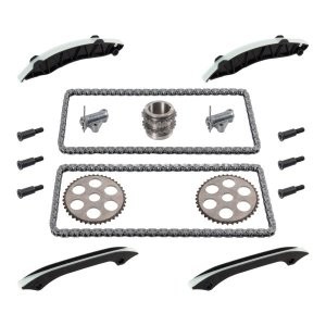 Kit lanț distribuție SWAG (lanț + pinioane) pentru: CHRYSLER 300C; JEEP GRAND CHEROKEE, GRAND CHEROKEE IV; LANCIA THEMA; MASERATI GHIBLI III, LEVANTE, QUATTROPORTE VI 3.0D 01.11-