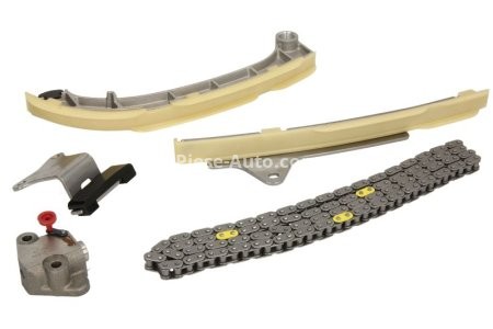 Kit lanț distribuție HEPU (lanț + elmente) pentru: DAIHATSU CHARADE VIII; SUBARU TREZIA; TOYOTA AURIS, COROLLA, IQ, URBAN CRUISER, VERSO S, YARIS 1.3/1.33 11.08-