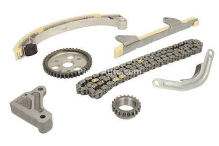 Kit lanț distribuție HEPU (lanț + pinioane) pentru: DAIHATSU COPEN, EXTOL, MATERIA, SIRION, TERIOS, YRV; TOYOTA CAMI 1.3 06.99- 2