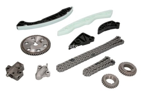 Kit lanț distribuție HEPU (lanț + elmente) pentru: HYUNDAI SONATA V; KIA CARENS III, MAGENTIS II 2.0 05.05-